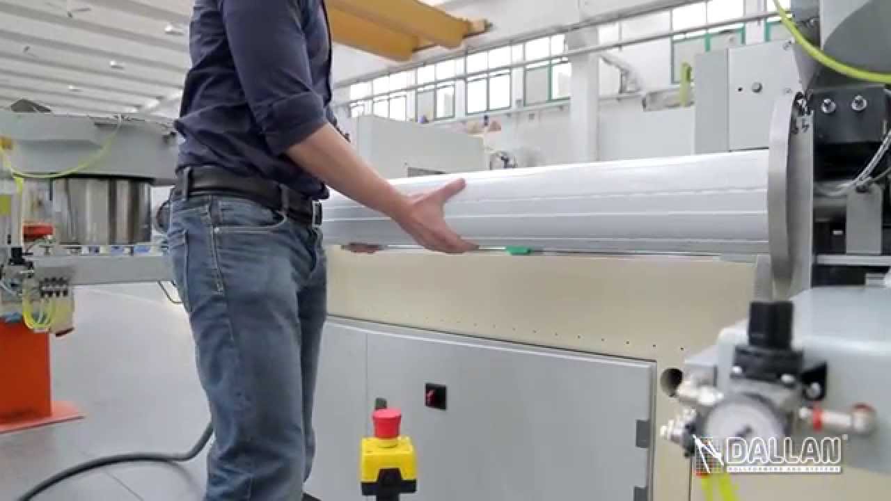 Rolling shutter Coil to Window: roll forming machine and automatic assembly by Dallan® D6T