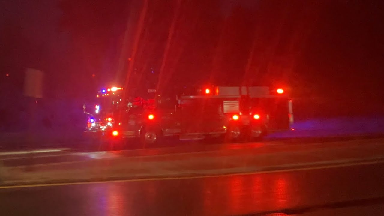 Lino Lakes Fire Department • Engine 2 Responding for a Gas Leak • 8/15/25