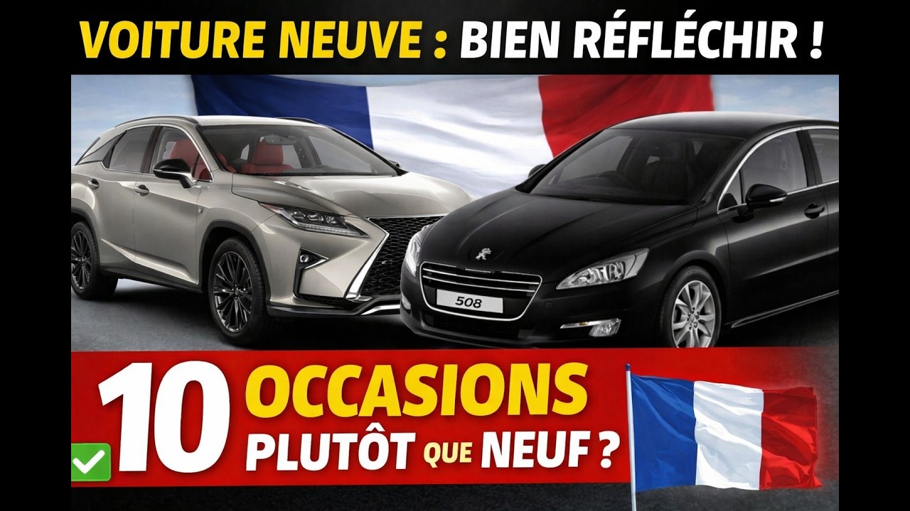 Neuf = Décote Express  10 Occasions Fiables Pour