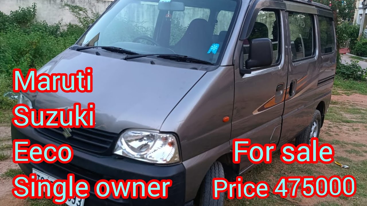 Single owner car maruti ECCO 5 seater for sale | hyderabad best price 475000