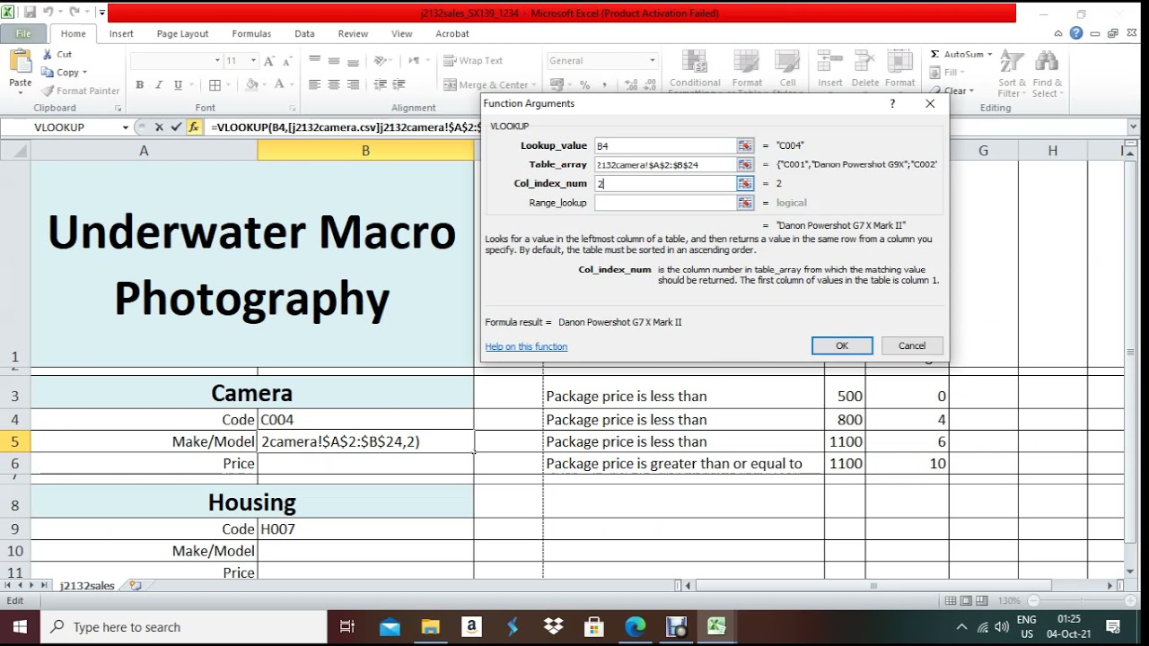 IGCSE ICT May June 2021 32 Spreadsheet
