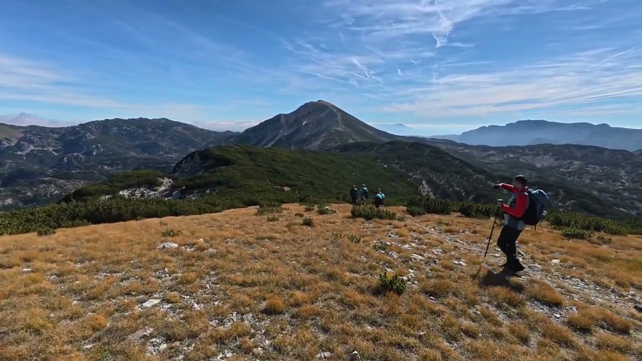 Čvrsnica, uspon na Veliki Vilinac 