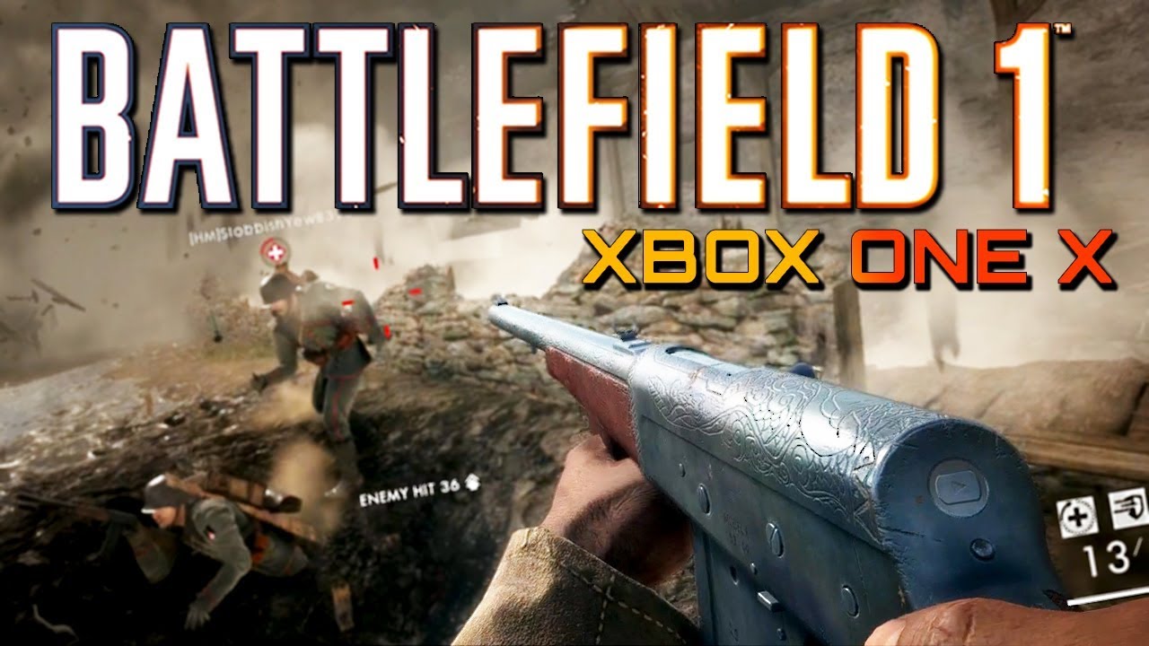 Battlefield 1: Back to Back Rounds with Controller Cam - Xbox One X Multiplayer Gameplay (60 fps)