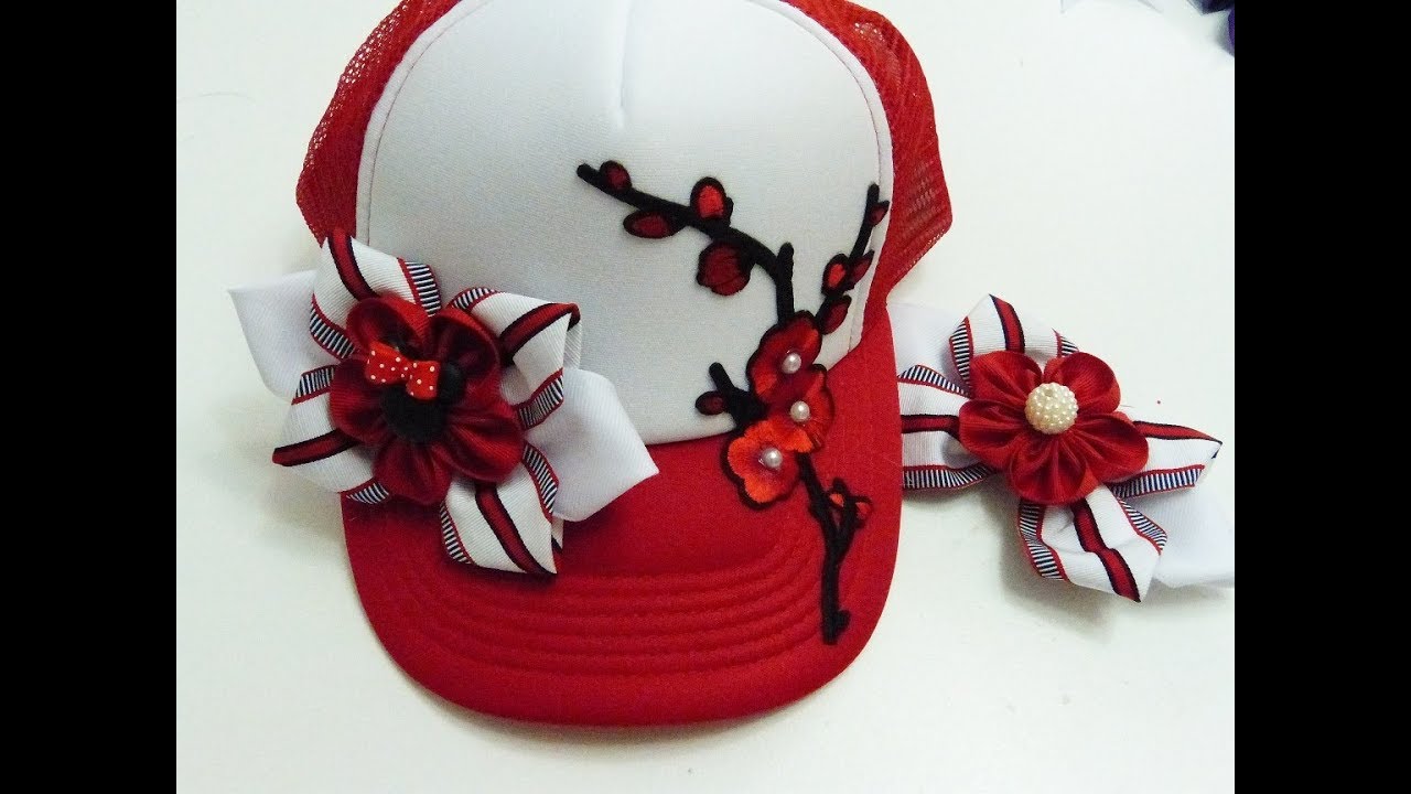 2 Estilo Moños Dobles paso a paso , Beautiful ties to decorate hats, Manualiddeslahormiga Flores