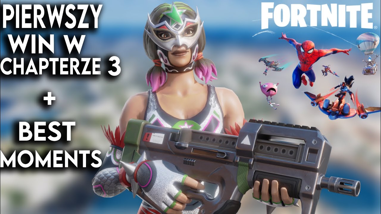 PIERWSZY WIN W NOWYM ROZDZIALE FORTNITE