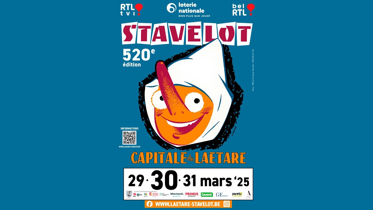 Cort&egrave;ge du 520e Laetare de Stavelot 2025