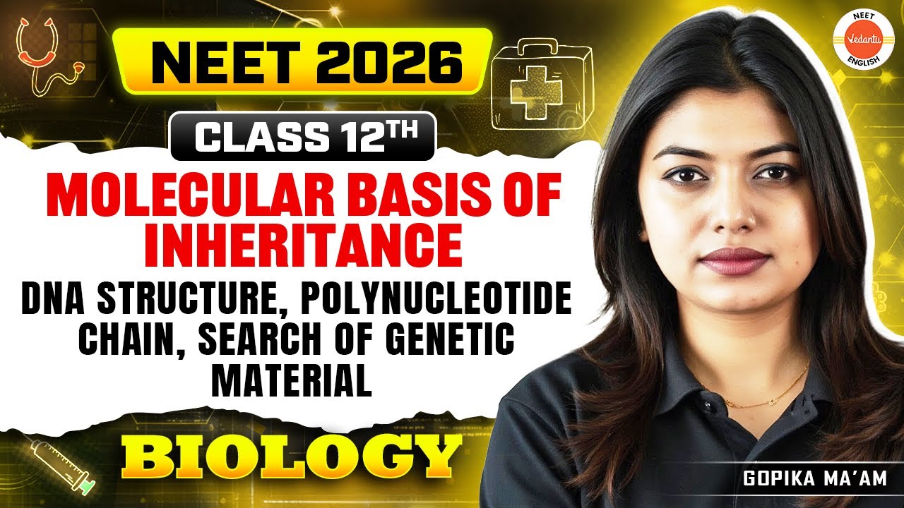 Molecular Basis of Inheritance | Class 12 | Biology | NEET 2026 | Gopika Ma'am