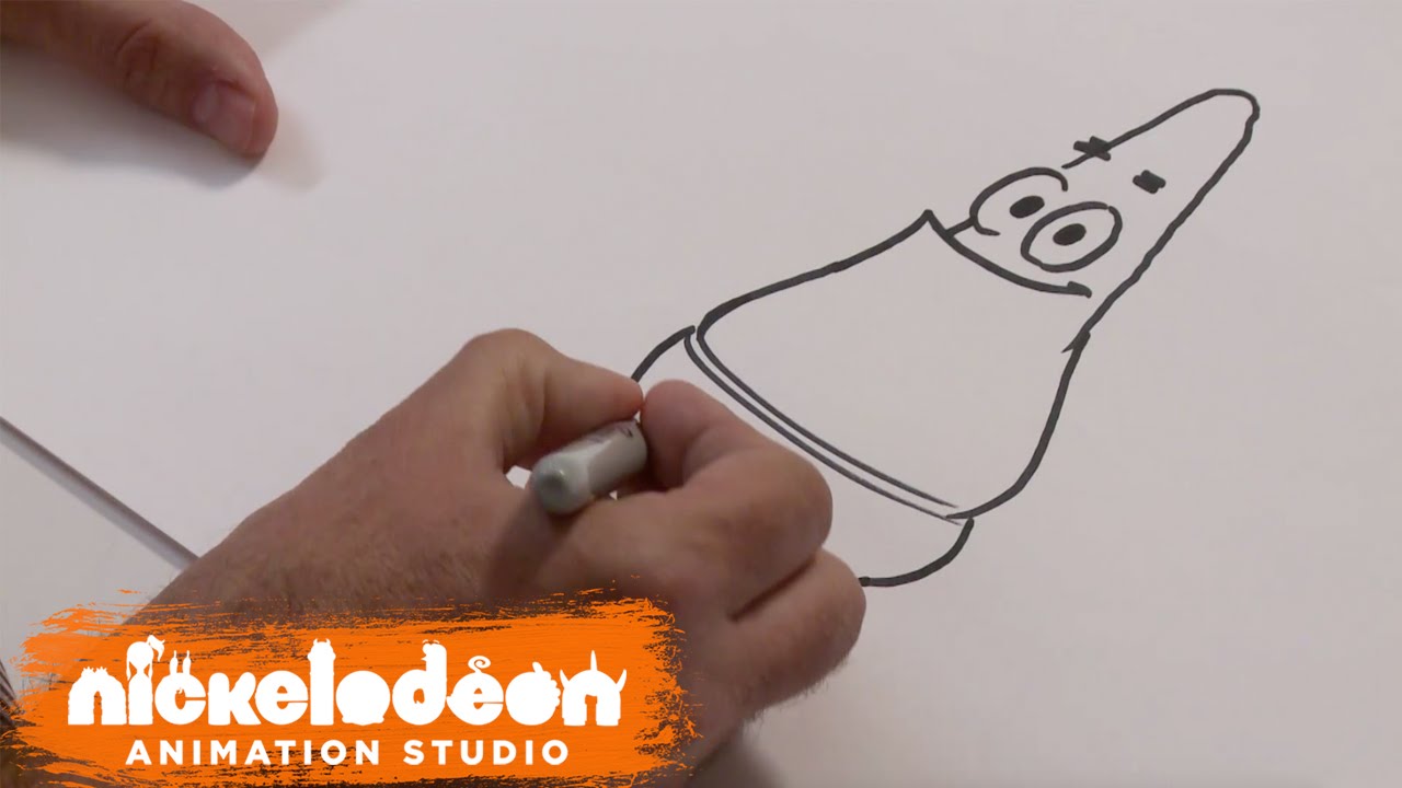 How to Draw Patrick Star | SpongeBob SquarePants | Nick Animation