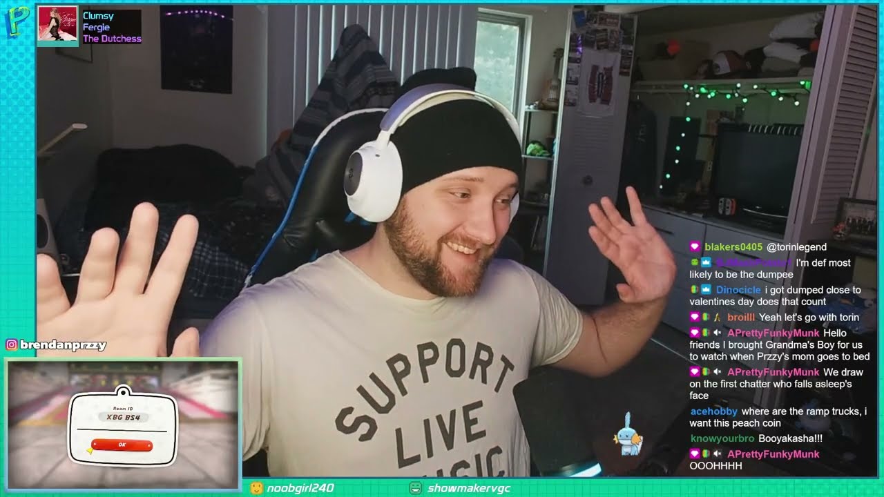 SLUMBER PARTY STREAM (przzyfied Live)