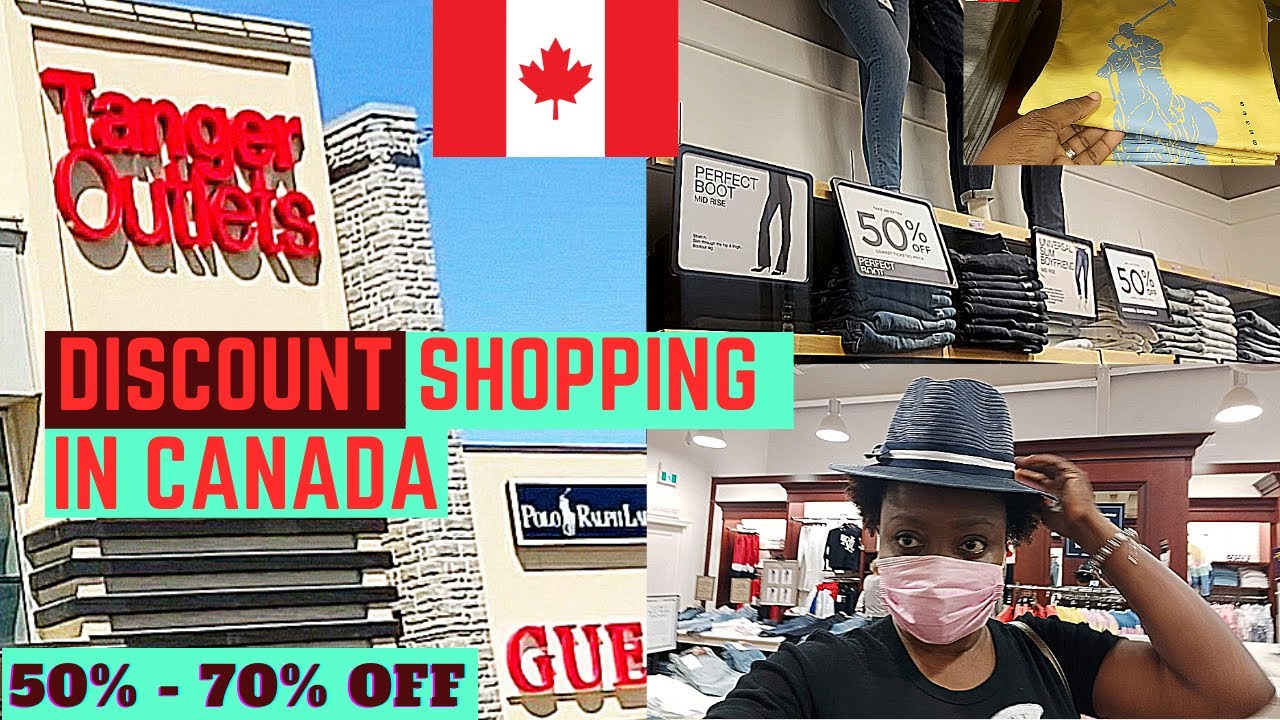 Outlet Shopping In Canada// Tanger Outlet Ontario// 50% -70% Off