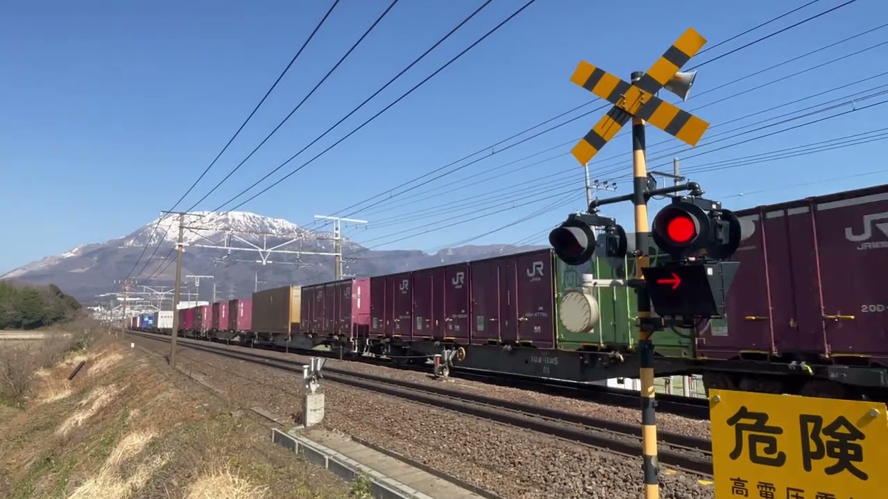 【8865レ】伊吹山を背景に撮れ‼️