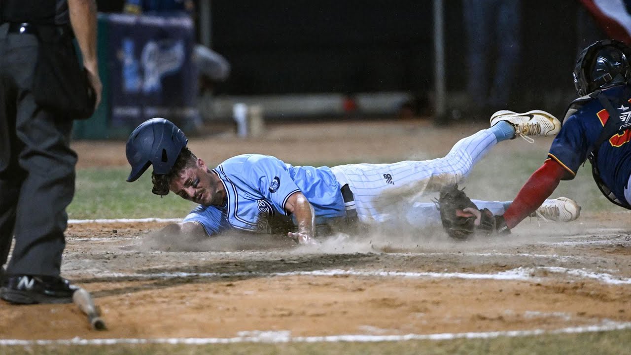 Michael Campbell scores off a Briley Knight Sac Fly