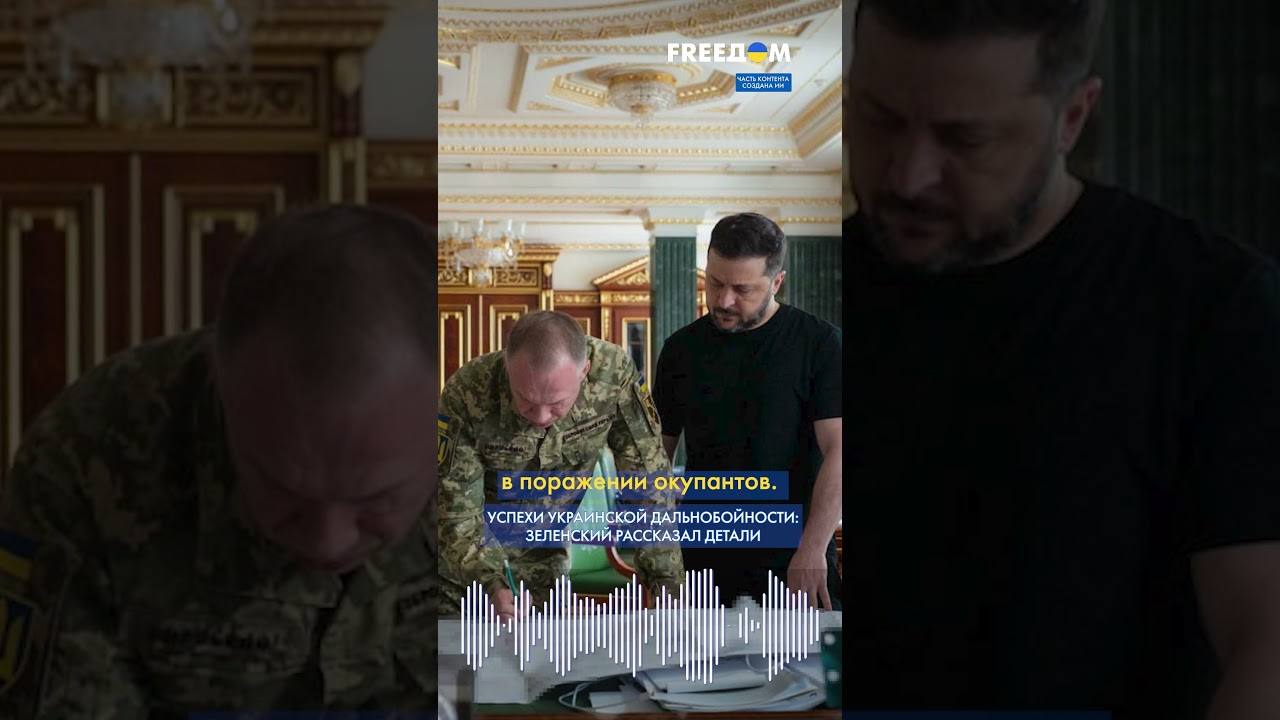 💥 Украинские дип-страйки и дальнобойные приоритеты: Зеленский раскрыл детали #shorts