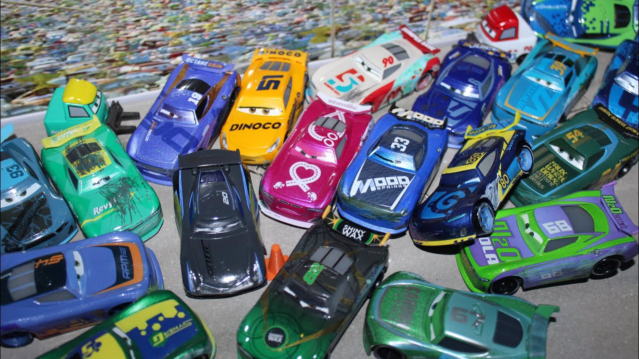 Disney Cars Crash Damaged Next-Gen Piston Cup Racers Part 2 (Florida 500) Customs