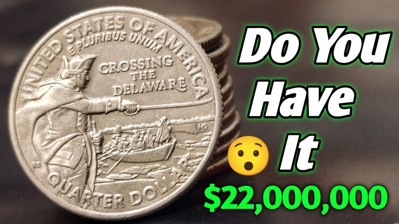 Самые ценные ошибки на биржевых торгах D Crossing The Delaware Quarter 2021 года, принесшие БОЛЬШ...