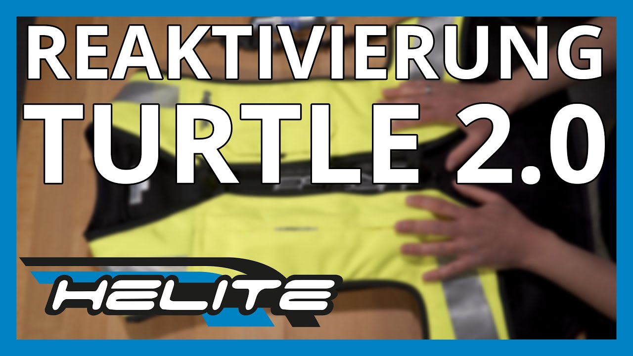 🏍🛠Helite - Reaktivierung TURTLE 2.0 | Reißleine einsetzen und tauschen der Kapsel