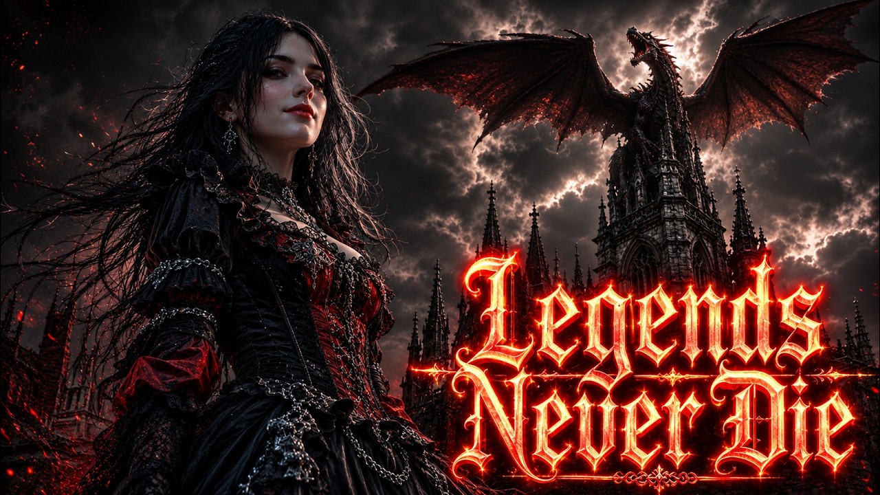 Legends Never Die - Against The Current | Epic Dark Gothic Orchestral Cover