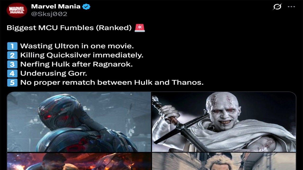 Marvel's biggest fumble..