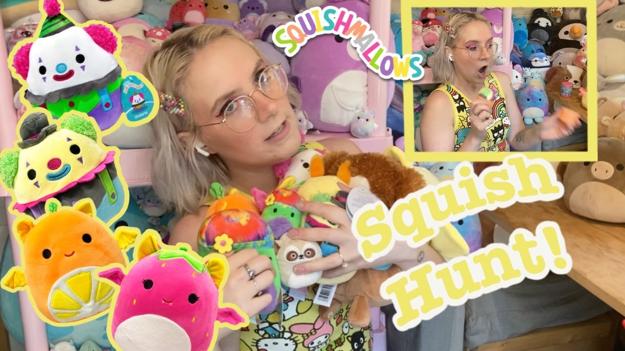 Clowns and Fruit Bats, OH MY! SQUISH HUNT!