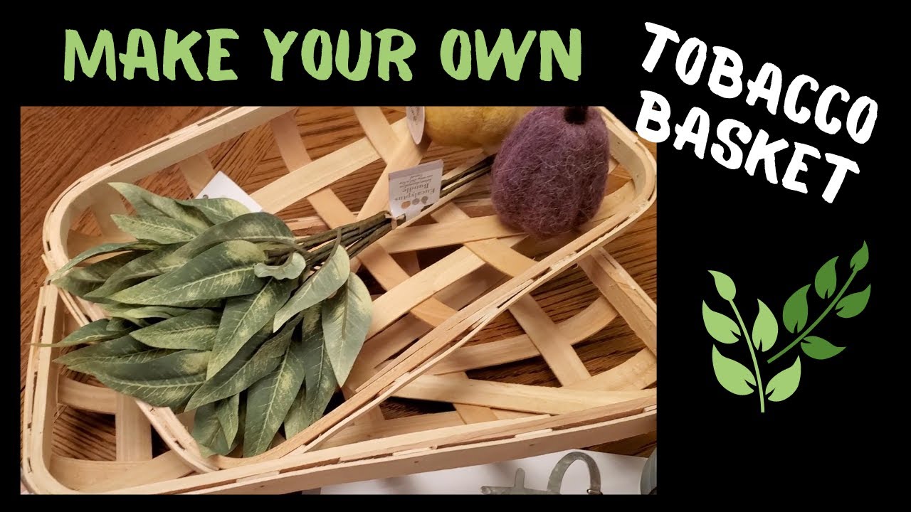 How To Make A Tobacco Basket | DIY and Mini Target Dollar Spot Haul
