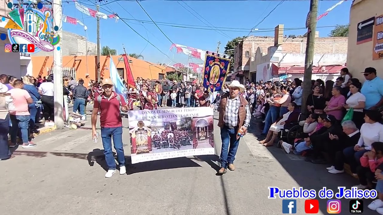 Fiestas patronales  2024 San Sebastian el Grande Jalisco
