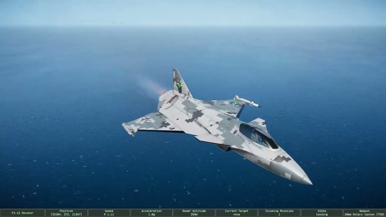 Nuclear Option 0.30.92: Scythe vs Scimitar - Range Tests