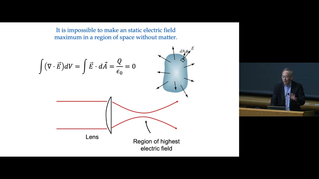 LEE LECTURE: CHU, Steven, “A random walk into laser cooling, optical trapping and beyond” - 04/25/23