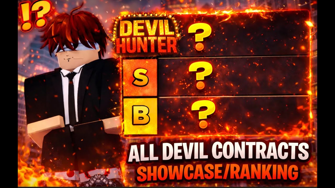 Showcasing all Devil Contracts and Ranking them. New Chainsaw man Game: Devil Hunter.