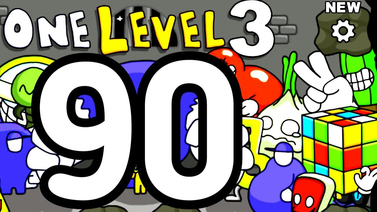 One Level 3 Level 90 Stickman Jailbreak