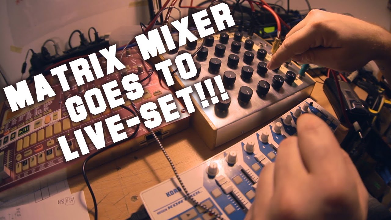 Matrix Mixer goes to live-set!