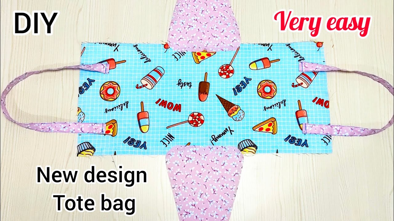 New design Tote bag❤️DIY shopping bag🌸Easy to make dayli use Tote bag