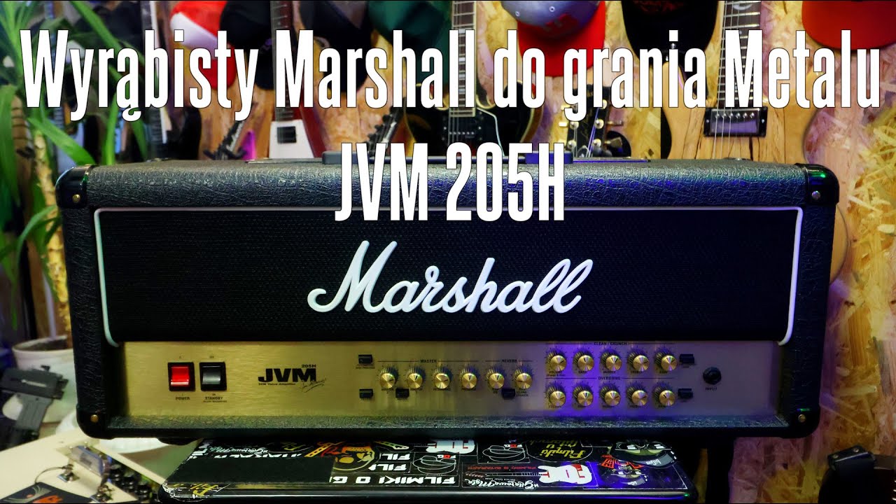 Marshall JVM 205H - porządna lampa do grania Metalu i nie tylko - FOG