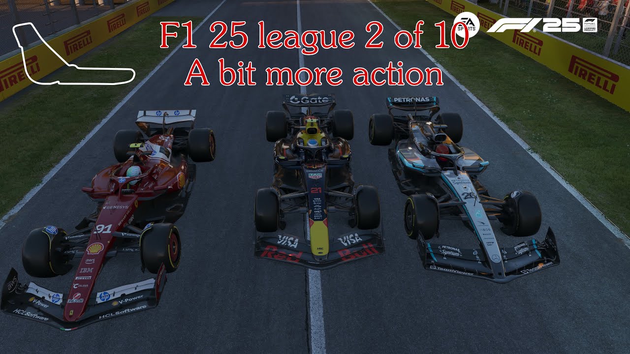 F1 25 Friends League 2 of 10 Pure chaos.