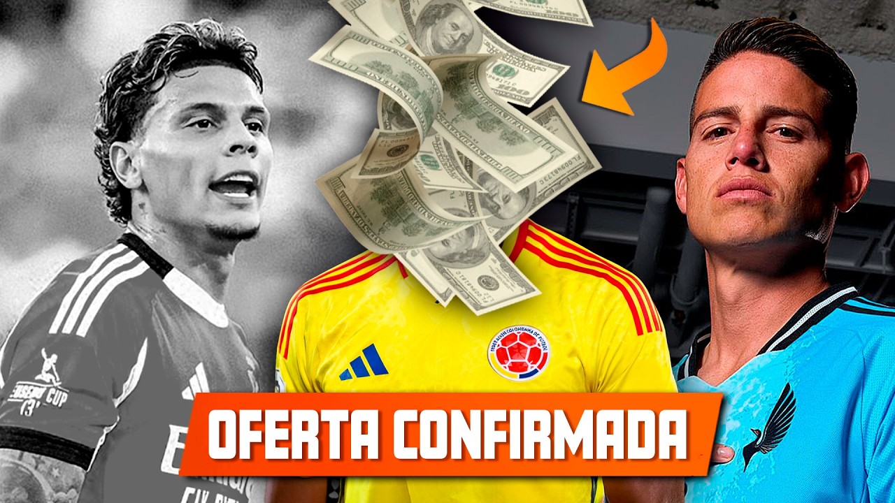 OFERTA MILLONARIA x COLOMBIANO DETALLES l JAMES FECHA DEBUT l CHAMPIONS LEAGUE OCTAVOS