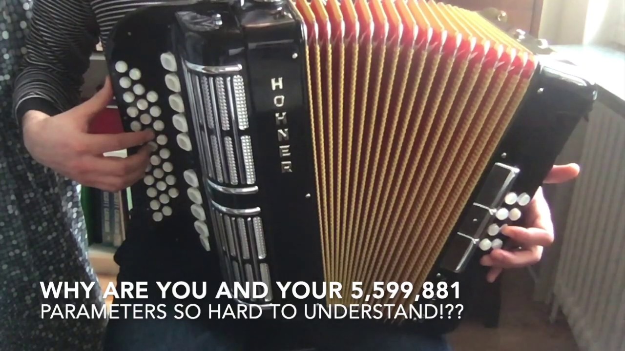 Why are you and your 5,599,881 parameters so hard to understand!??