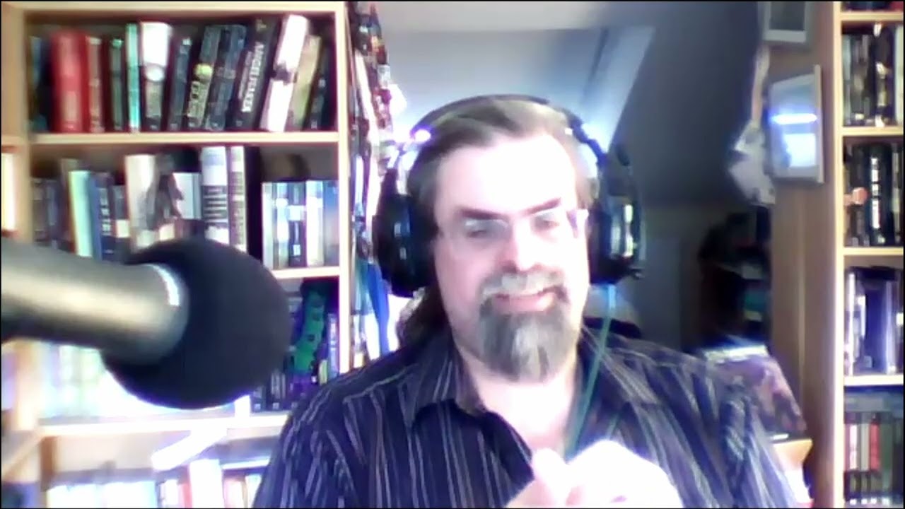 ADRIAN TCHAIKOVSKY ON THE DOORS OF EDEN, ALIEN CLAY & SERVICE MODEL - PROMO ON ABOUT THE AUTHORS TV