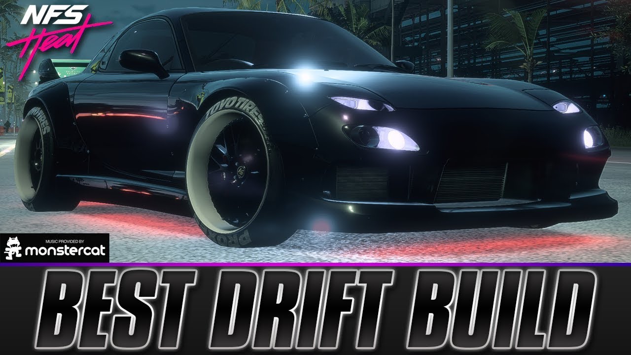 Need For Speed Heat: Mazda RX-7 Spirit R | BEST DRIFT SETUP | Drift Tires vs. Drag Tires
