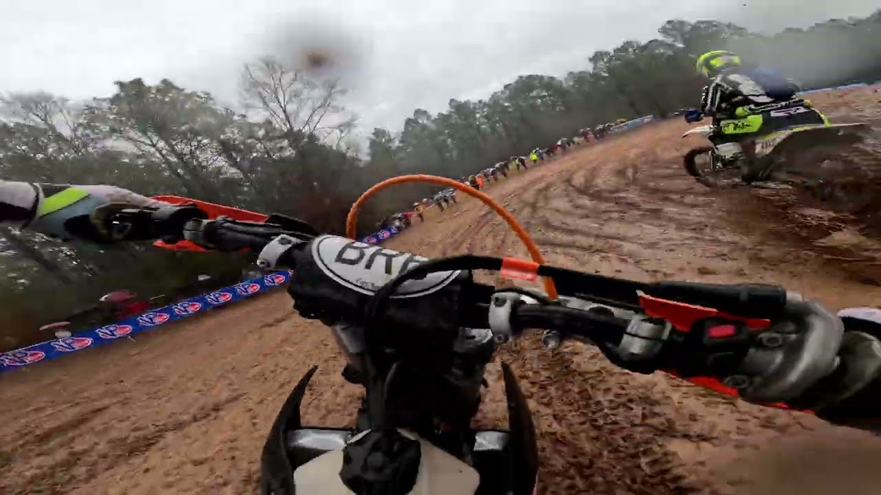 2026 GNCC Rd. 1 Big Buck  Silver Masters A 55+ Through snow to Slippery, Sloppy, Cold Mud-Fest