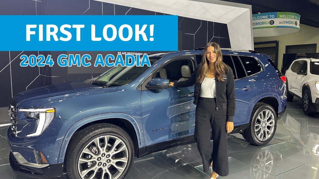 ПЕРВЫЙ ВЗГЛЯД! GMC Acadia 2024 | CAR MOM TOUR