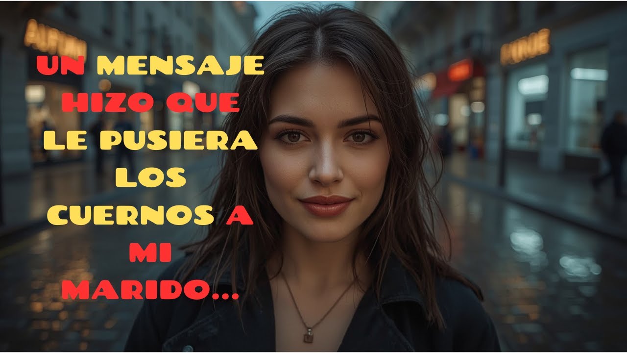 UN MENSAJE HIZO QUE LE PUSIERA LOS CUERNOS A MI MARIDO...