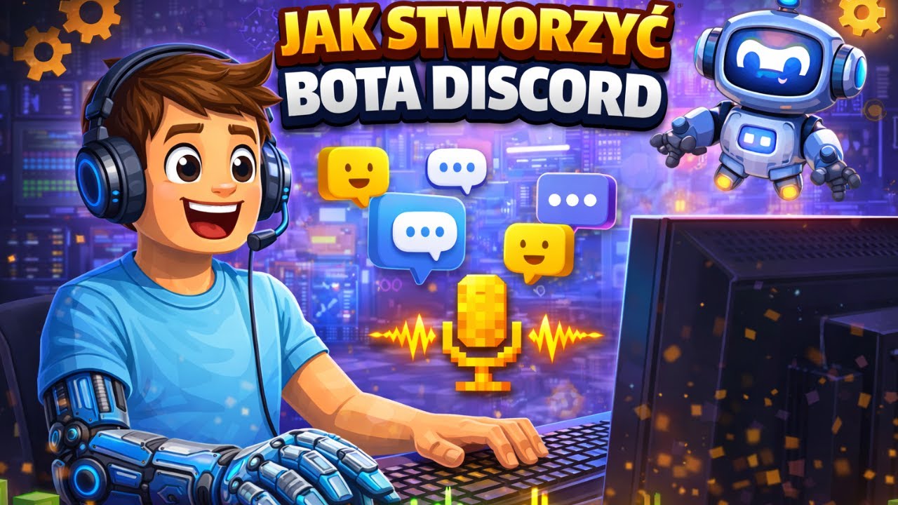 JAK STWORZYĆ WŁASNEGO BOTA DISCORD!