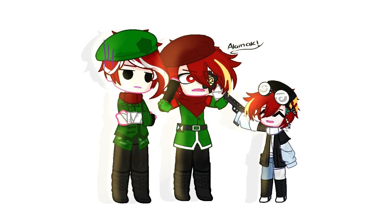 Baby with a gun!||Countryhumans|Ft.Indo,PKI,TNI|Read Deks!