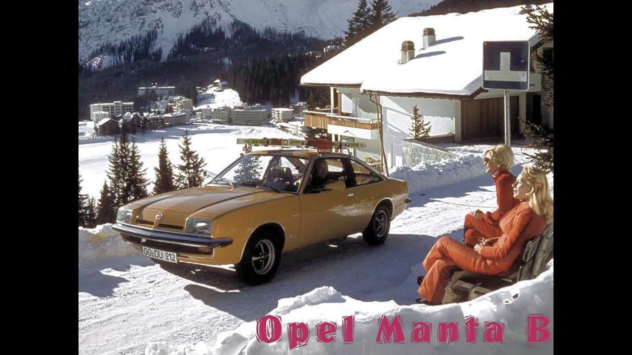 Opel  Manta B History  (1975–1988)
