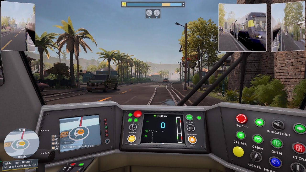 Bus Simulator 21 Next Stop - Tram Extension Gameplay