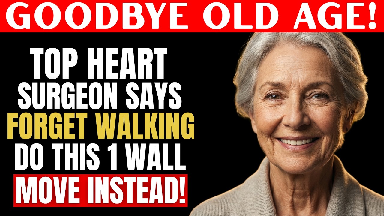 Over 60 THESE Wall Exercises Are BETTER Than WALKING | senior health tips