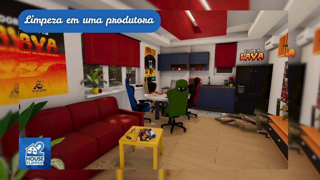 House Flipper 2 - Limpeza em uma produtora