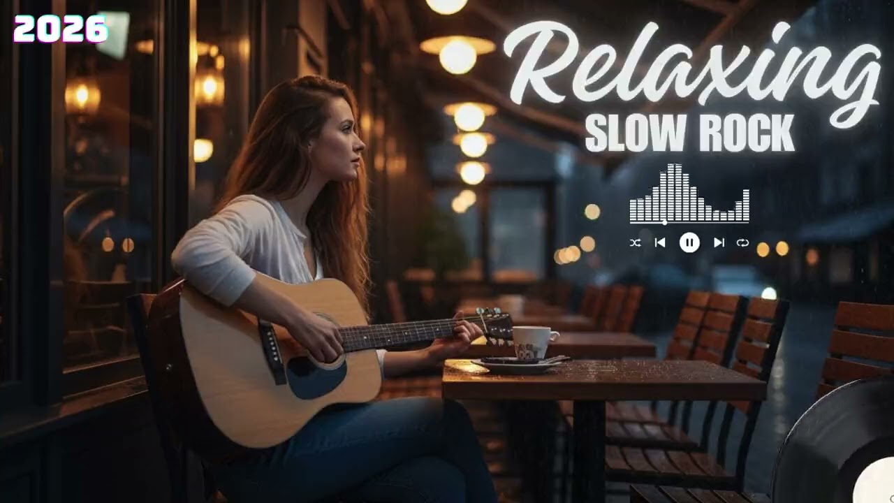 Slow Rock Background Music for Work, Reading, and Relaxing