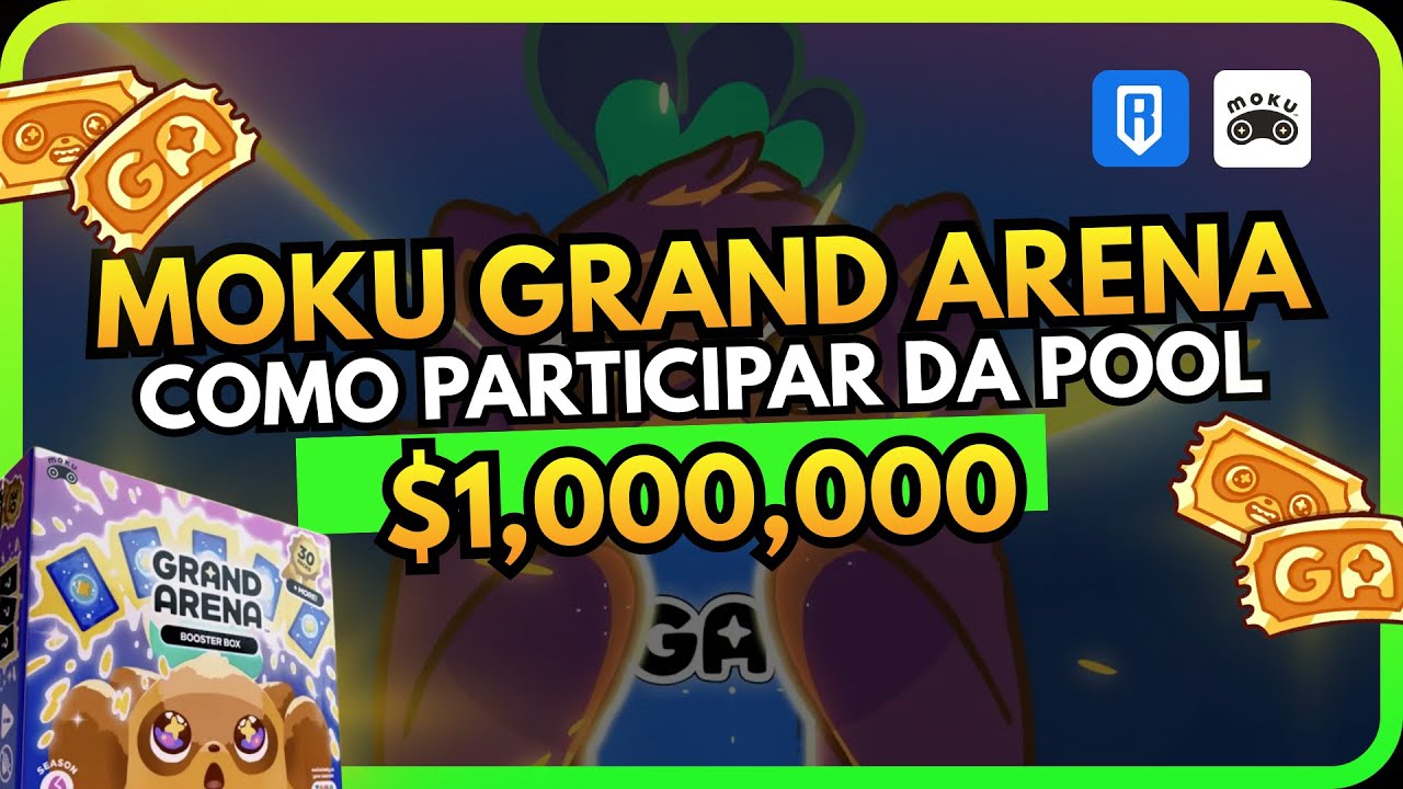 MOKU GRAND ARENA - Como jogar para participar da pool de 1KK