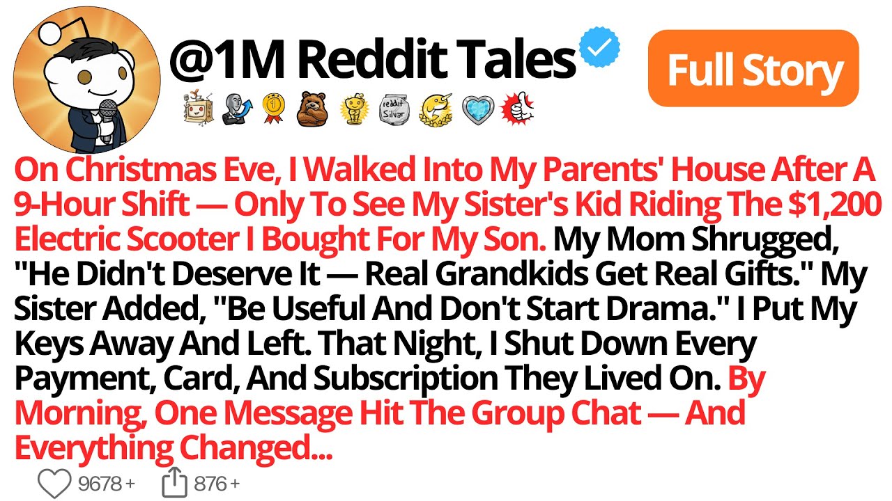 On Christmas Eve, I Walked Into My Parents' House After A 9-Hour Shift &mdash; Only To See My Sister's Kid