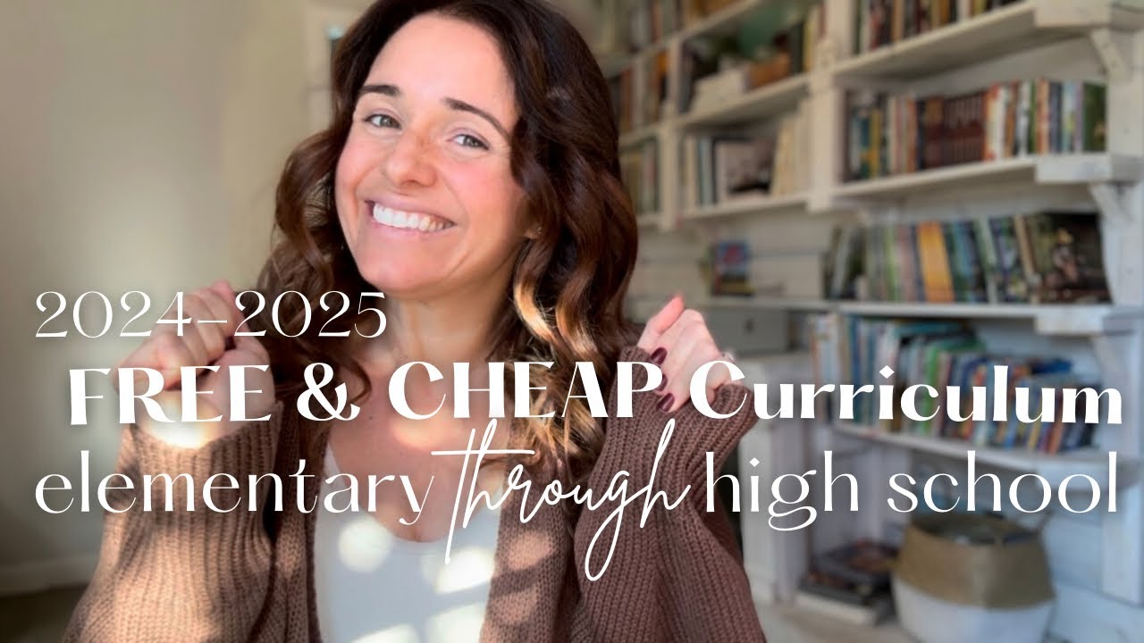 Free & cheap homeschool units! | Don’t miss them! | curriculum for preschool through high school